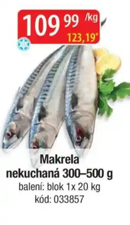Qanto Makrela nekuchaná nabídka