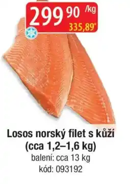 Qanto Losos norský filet s kůží nabídka