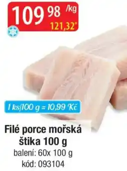 Qanto Filé porce mořská štika nabídka