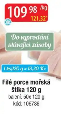 Qanto Filé porce mořská štika nabídka