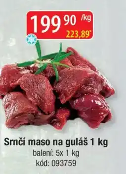 Qanto Srnčí maso na guláš nabídka