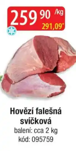 Qanto Hovězí falešná svíčková nabídka