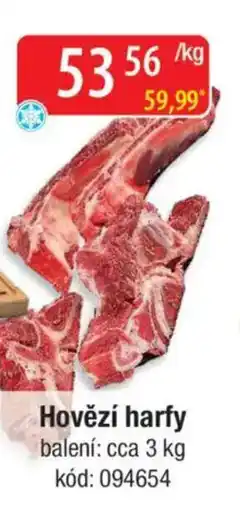 Qanto Hovězí harfy nabídka