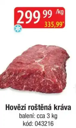 Qanto Hovězí roštěná kráva nabídka