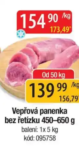 Qanto Vepřová panenka bez řetízku nabídka