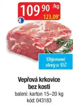 Qanto Vepřová krkovice bez kosti nabídka