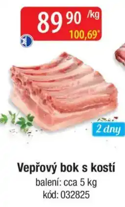 Qanto Vepřový bok s kostí nabídka