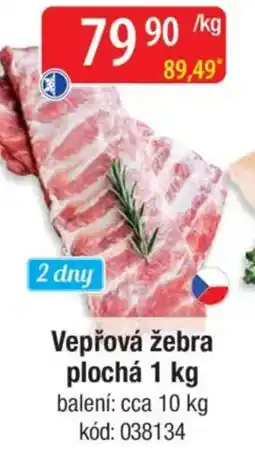 Qanto Vepřová žebra plochá nabídka
