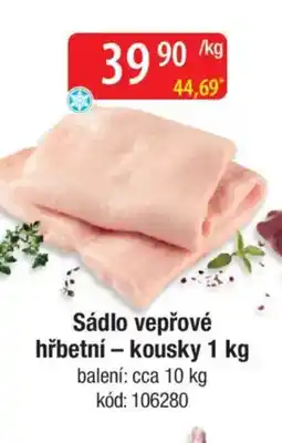 Qanto Sádlo vepřové hřbetní - kousky nabídka