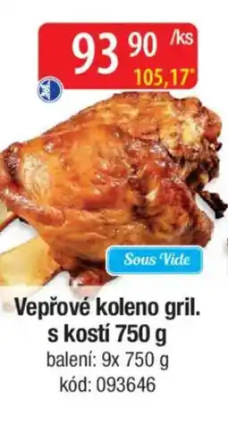 Qanto Vepřové koleno gril. s kostí nabídka