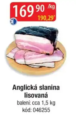 Qanto Anglická slanina lisovaná nabídka