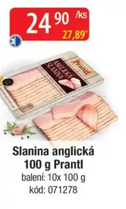 Qanto Slanina anglická Prantl nabídka