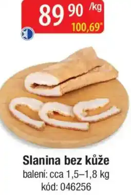 Qanto Slanina bez kůže nabídka