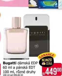 Teta Bugatti dámská EDP CENA nabídka