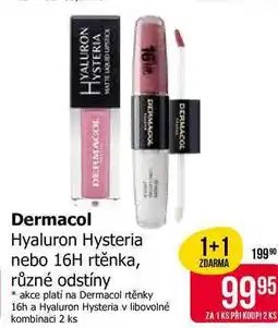 Teta Hyaluron Hysteria rtěnka libovolné kombinaci 2 ks nabídka