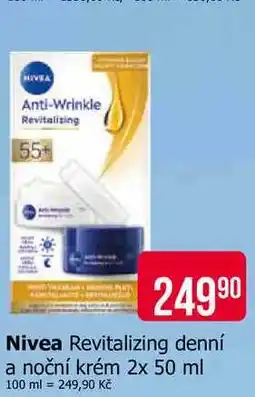 Teta Nivea Revitalizing denní a noční krém nabídka