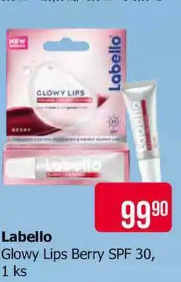 Teta Labello Glowy Lips Berry SPF 30, 1 ks nabídka