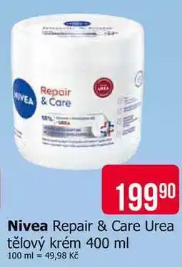 Teta Nivea Repair & Care Urea tělový krém nabídka