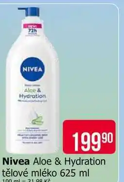 Teta Nivea Aloe & Hydration tělové mléko nabídka
