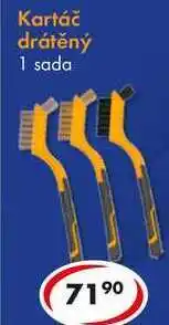 CBA Kartáč drátěný, 1 sada nabídka