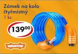 CBA Zámek na kolo čtyřmístný, 1 ks nabídka