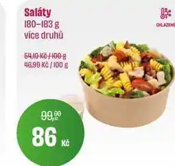 BonVeno Saláty nabídka