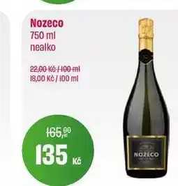 BonVeno Nozeco 750 ml nealko nabídka