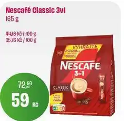 BonVeno Nescafé Classic 3vl nabídka