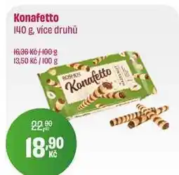 BonVeno Konafetto 140 g, více druhů nabídka