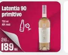 BonVeno Latentia 90 primitivo nabídka