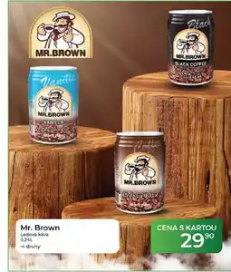Tamda Foods Mr. Brown Ledová káva nabídka