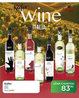 Tamda Foods Kafer Vino nabídka