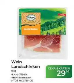 Tamda Foods Wein Landschinken nabídka