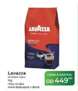 Tamda Foods Lavazza zrnková káva nabídka