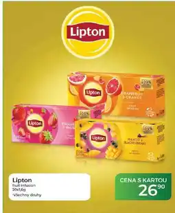 Tamda Foods Lipton fruit infusion nabídka