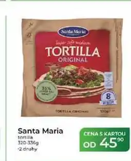 Tamda Foods Santa Maria tortilla nabídka