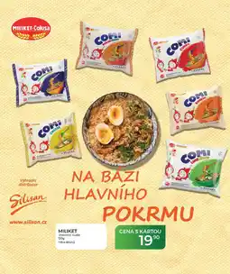 Tamda Foods MILIKET instantní nudle nabídka