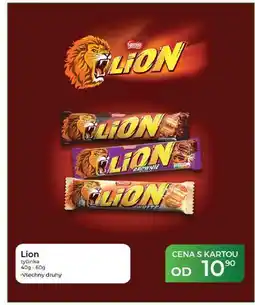Tamda Foods Lion tyčinka nabídka