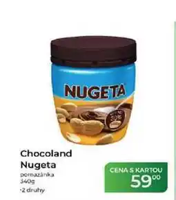 Tamda Foods Chocoland Nugeta pomazánka nabídka