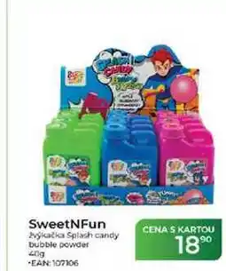Tamda Foods SweetNFun žvýkačka Splash candy bubble powder nabídka