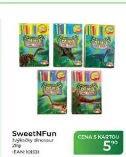 Tamda Foods SweetNFun žvýkačky dinosaur nabídka
