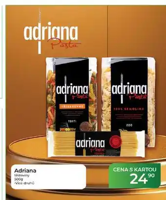 Tamda Foods Adriana těstoviny nabídka