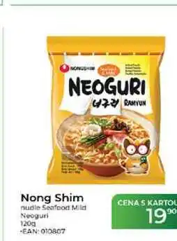 Tamda Foods Nong Shim nudle Seafood Mild Neoguri nabídka