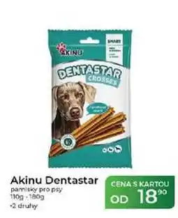 Tamda Foods Akinu Dentastar pamlsky pro psy 110g-180g nabídka