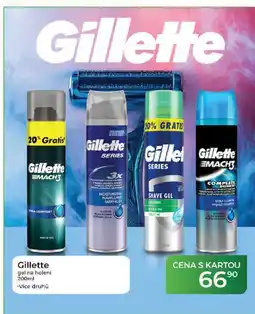 Tamda Foods Gillette gel na holení nabídka