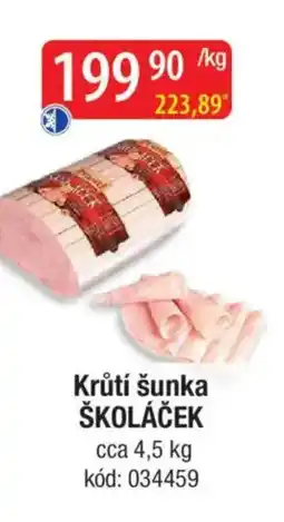 Qanto Krůtí šunka školáček nabídka