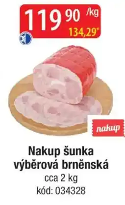 Qanto Nakup šunka výběrová brněnská nabídka