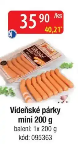 Qanto Vídeňské párky mini nabídka