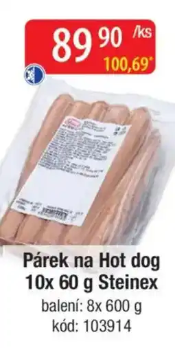Qanto Párek na Hot dog Steinex nabídka