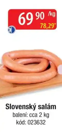 Qanto Slovenský salám nabídka